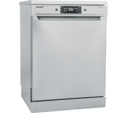 SHARP  QW-GT34F463I Full-size Dishwasher - Stainless Steel